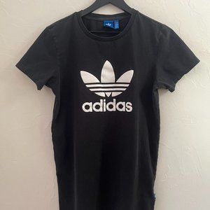 Black Adidas tee